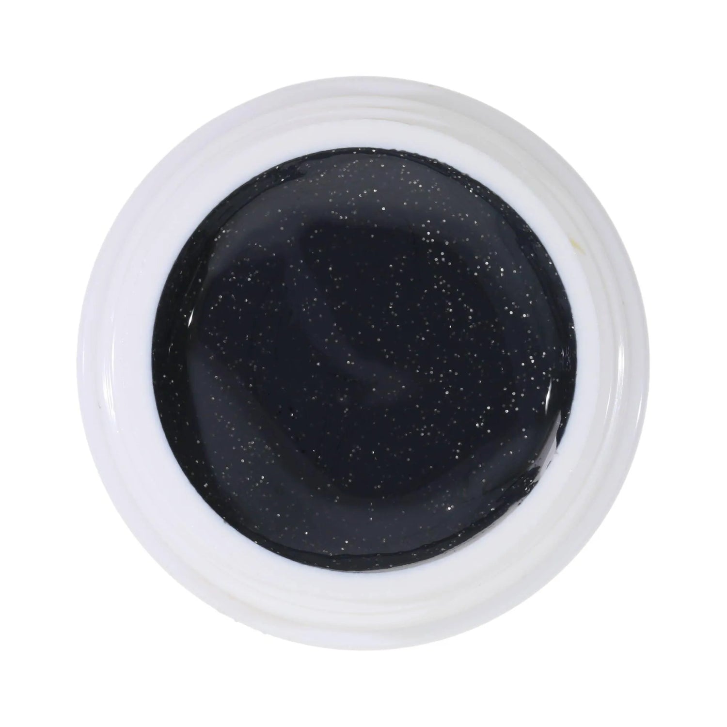 #040 Premium-GLITTER Color Gel 5ml Schwarzgrau mit Glitter - MSE - The Beauty Company