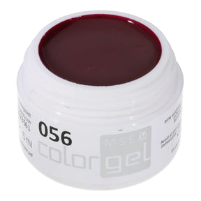 #056 Premium-PURE Color Gel 5ml Kombination aus dunklem Pink und Rotviolett - MSE - The Beauty Company