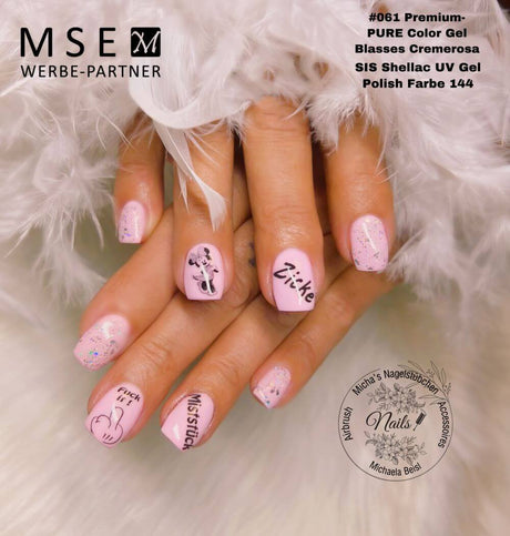 #061 Premium-PURE Color Gel 5ml Blasses Cremerosa - MSE - The Beauty Company