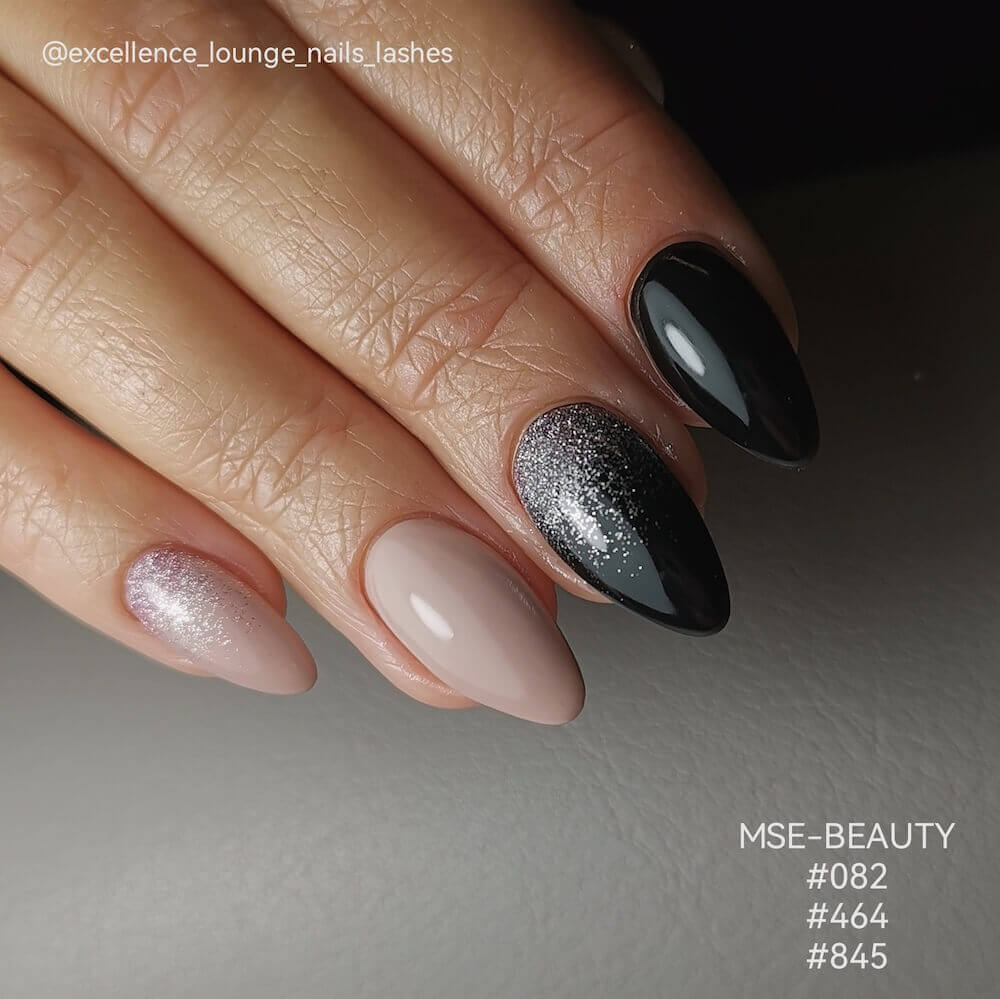 #082 Premium-PURE Color Gel 5ml Schwarz - MSE - The Beauty Company