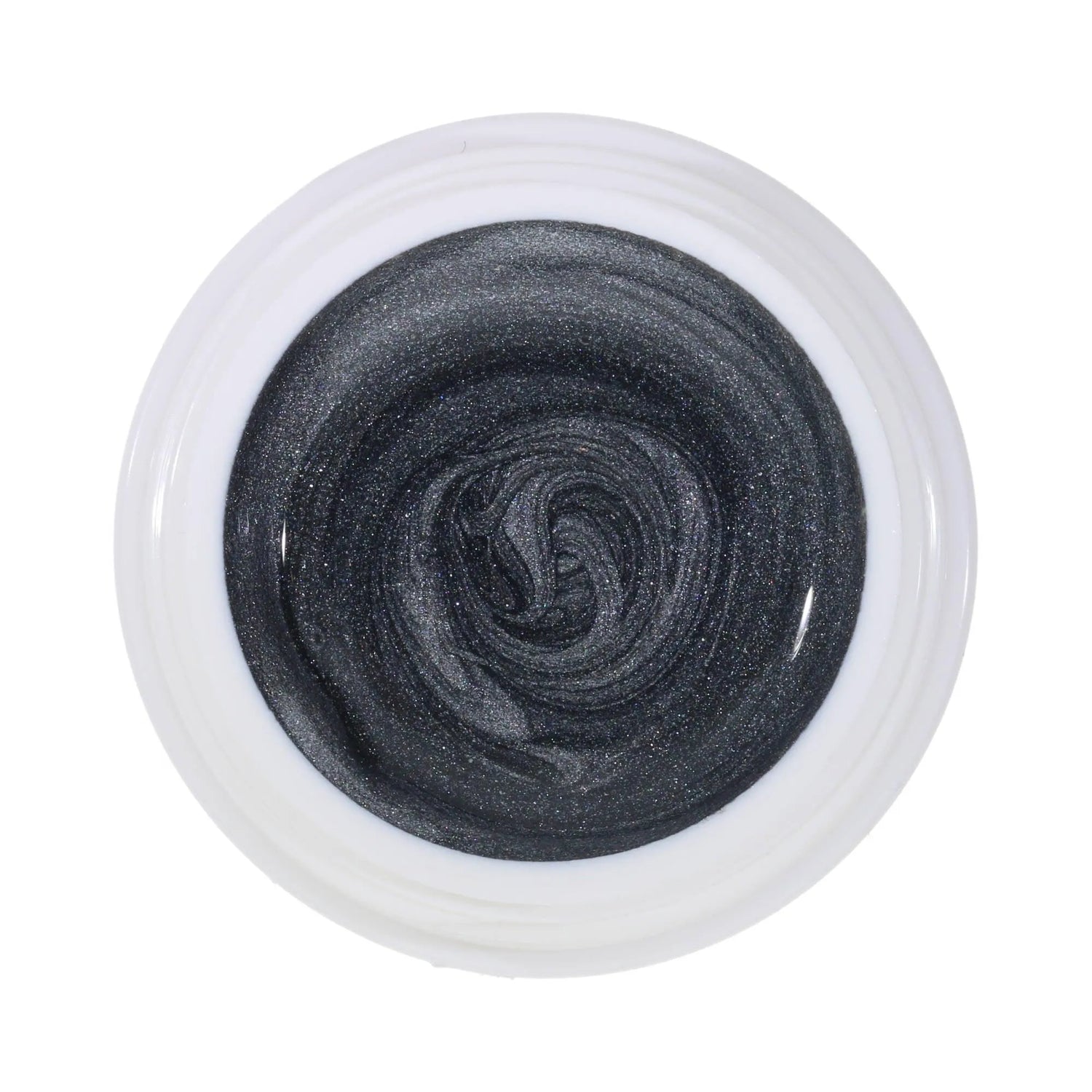 #087 Premium-EFFEKT Color Gel 5ml Metallic Silber mit blauem Unterton - MSE - The Beauty Company