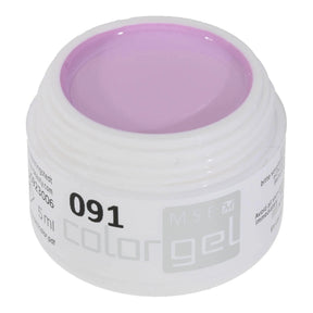 #091 Premium-PURE Color Gel 5ml Helles Pastellviolett - MSE - The Beauty Company