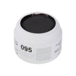 #095 Premium-GLITTER Color Gel 5ml Schwarzviolett mit Multicolorglitter - MSE - The Beauty Company