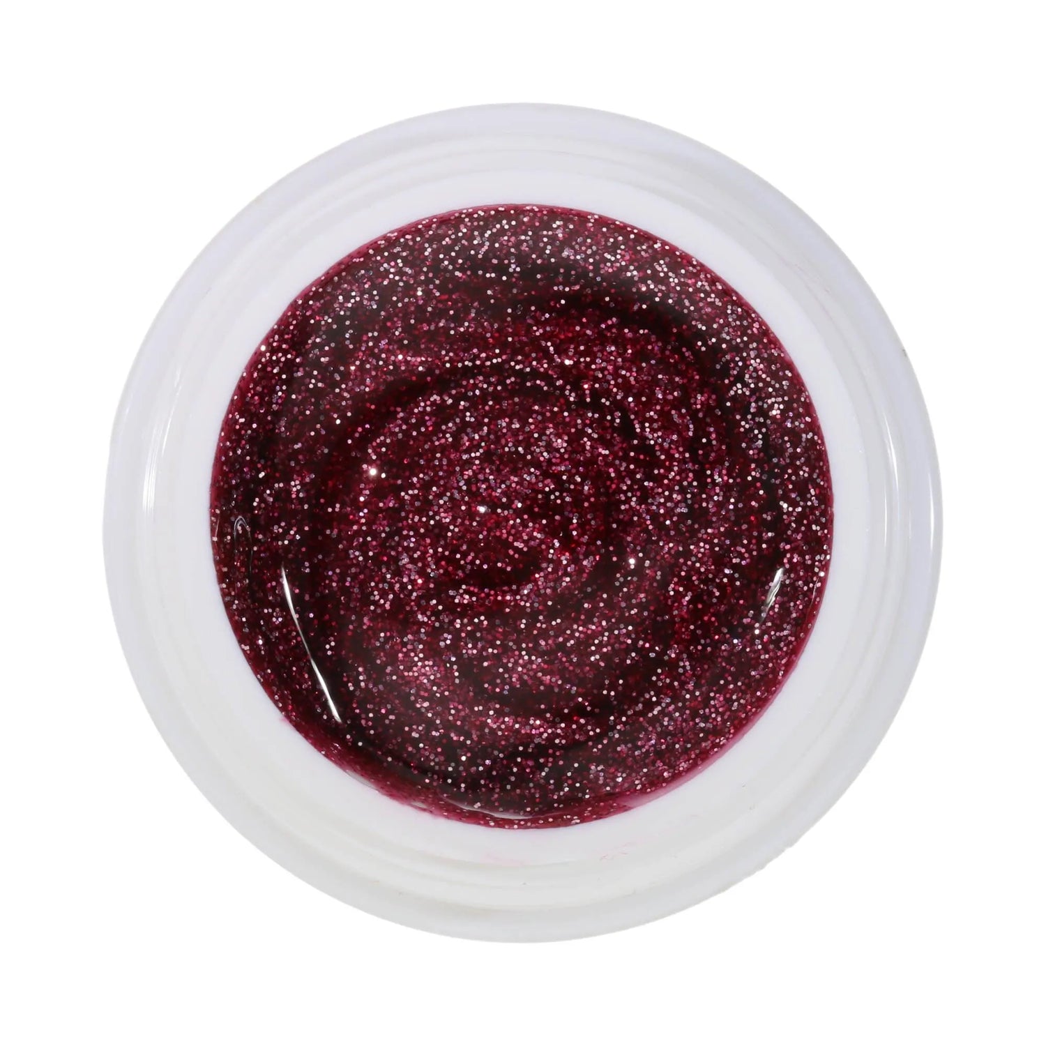 #105 Premium-GLITTER Color Gel 5ml Pink mit Glittereffekt (Gel ist durchscheinend) - MSE - The Beauty Company