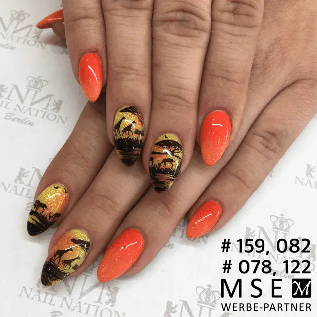 #122 Premium-PURE Color Gel 5ml Kräftiger Lachston - MSE - The Beauty Company