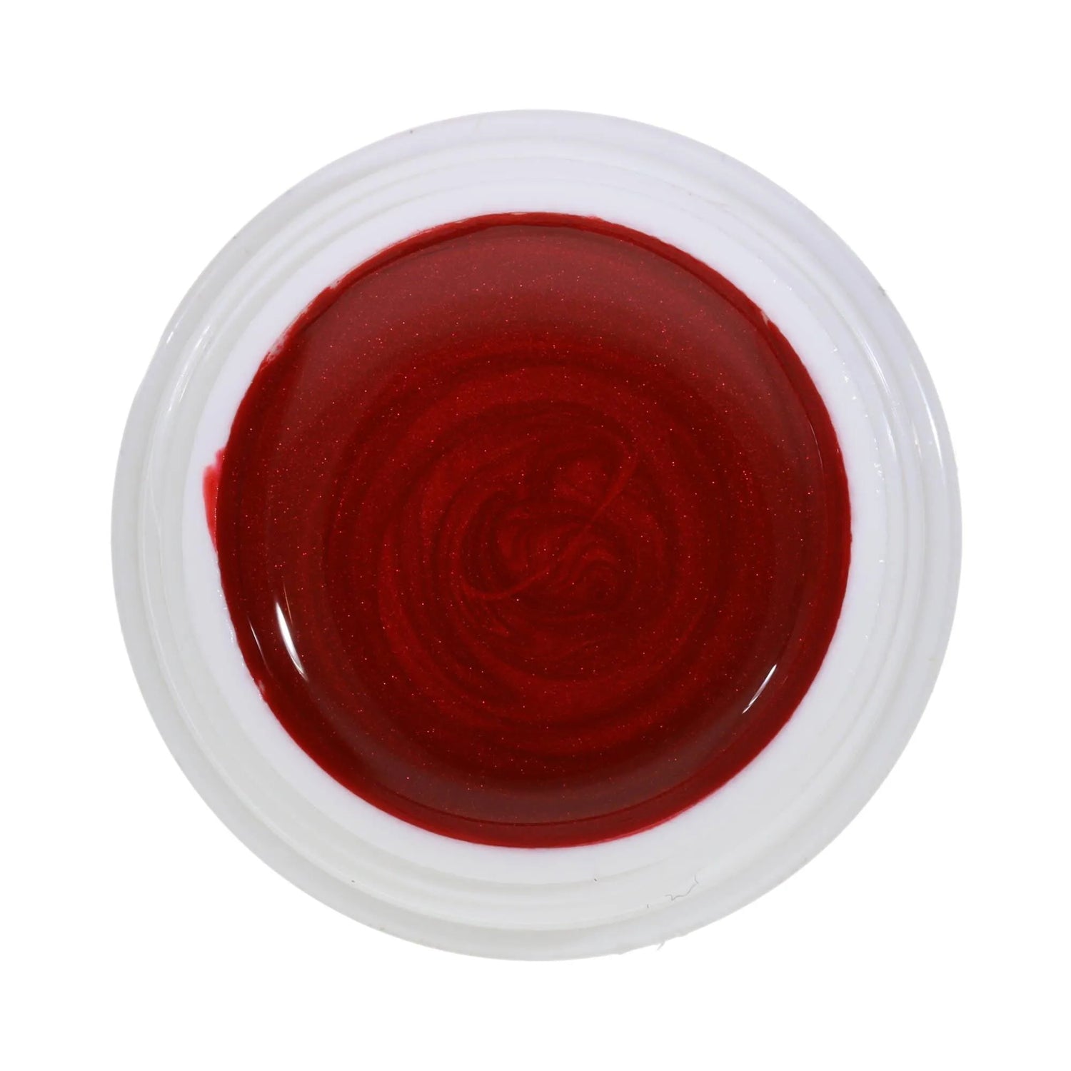 #155 Premium-EFFEKT Color Gel 5ml Klassisches Rot mit rotem Perl - MSE - The Beauty Company