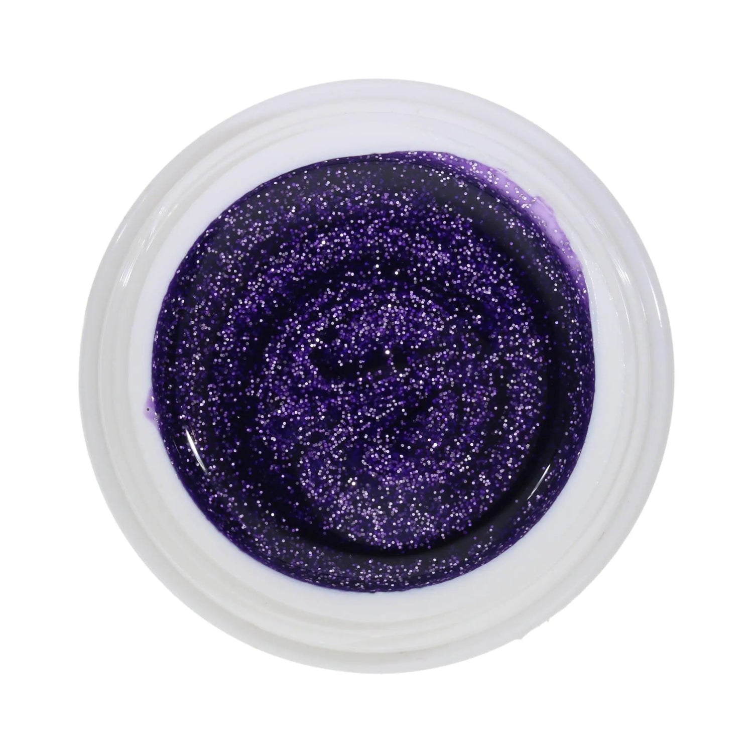#156 Premium-GLITTER Color Gel 5ml Violett und Silberglitter - MSE - The Beauty Company