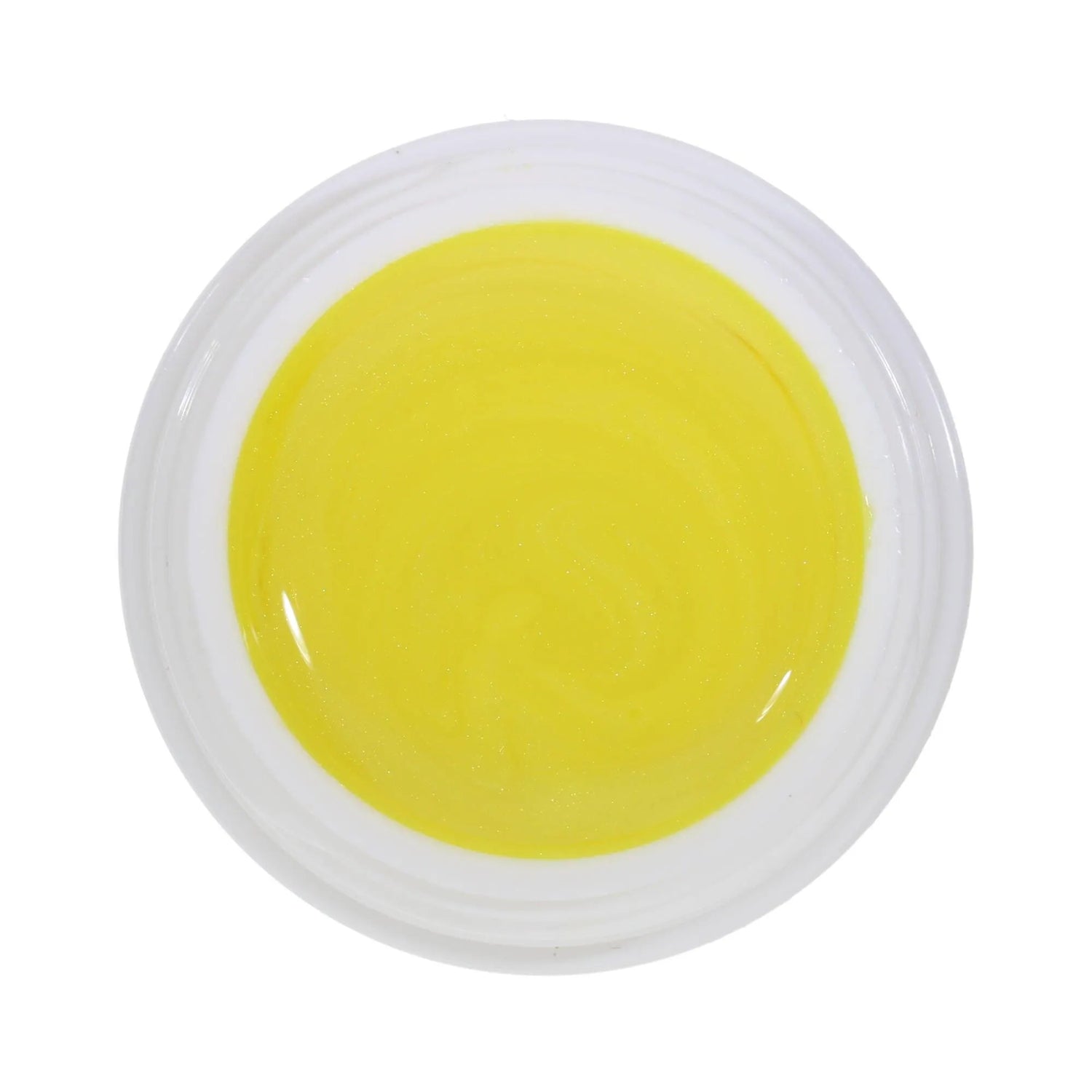 #159 Premium-EFFEKT Color Gel 5ml Leuchtendes Gelb mit goldenem Perleffekt - MSE - The Beauty Company