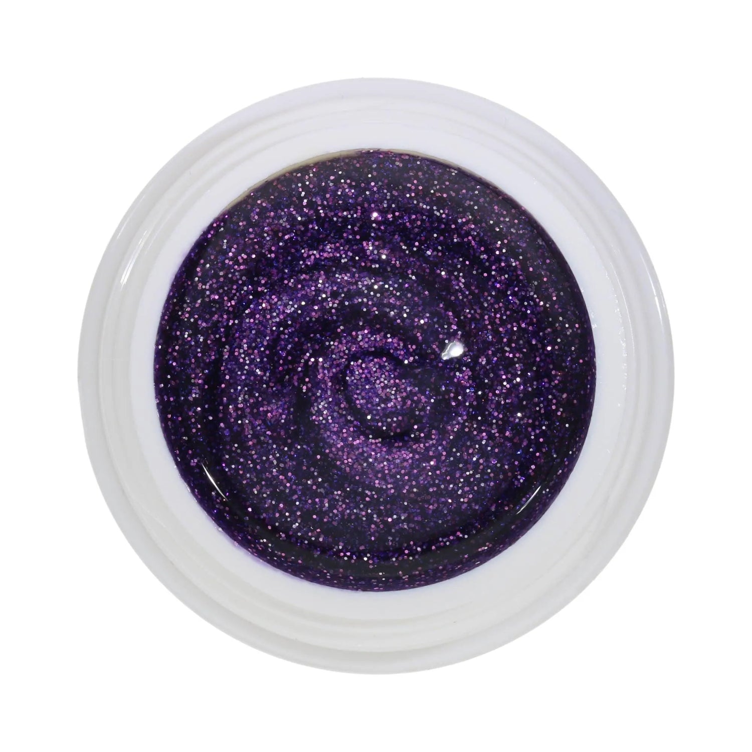 #165 Premium-GLITTER Color Gel 5ml Flieder und Rosa mit Silberglitter - MSE - The Beauty Company