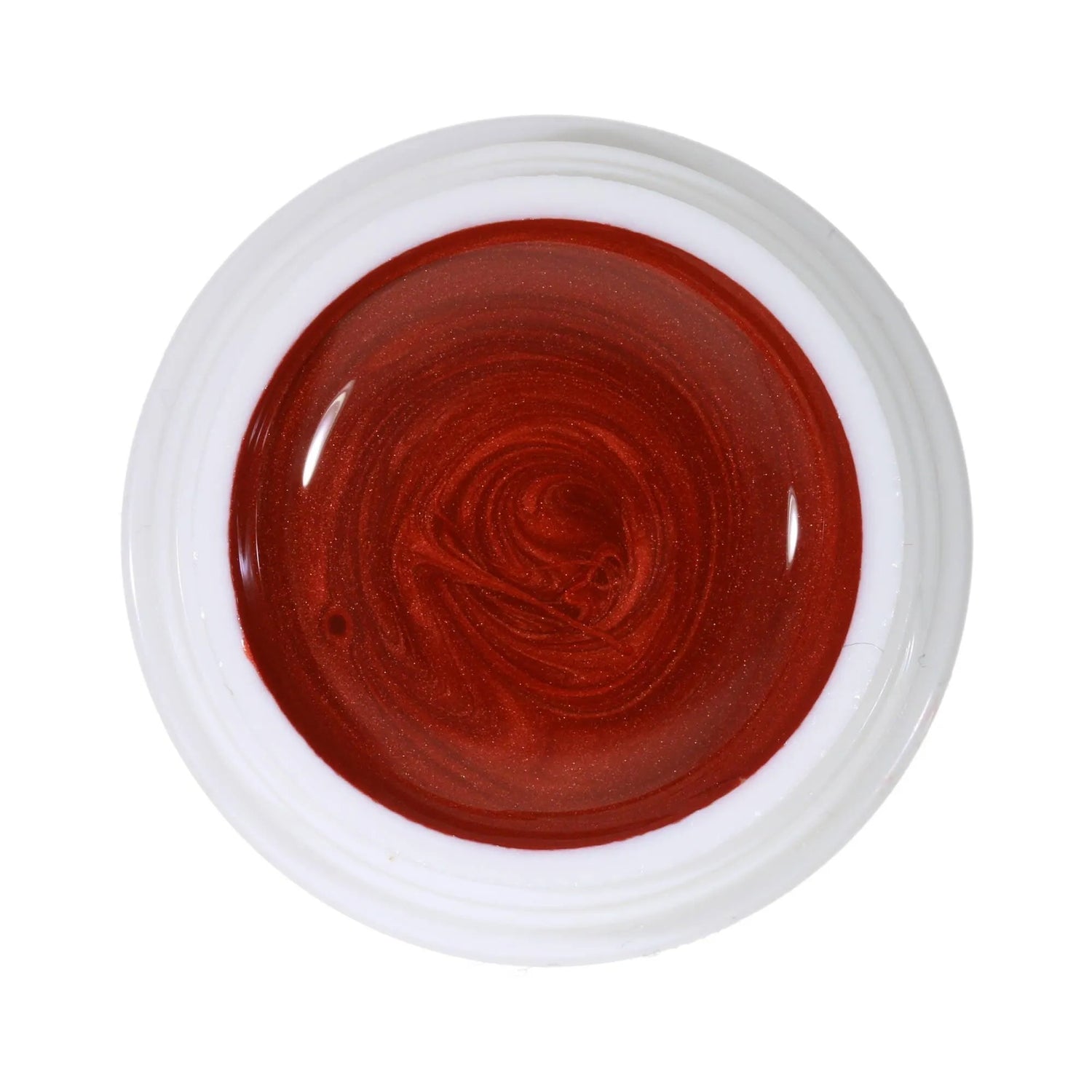 #183 Premium-EFFEKT Color Gel 5ml Dunkles Orange mit feinem Perlglanz - MSE - The Beauty Company