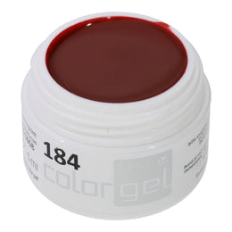 #184 Premium-PURE Color Gel 5ml Mittleres Braunrot