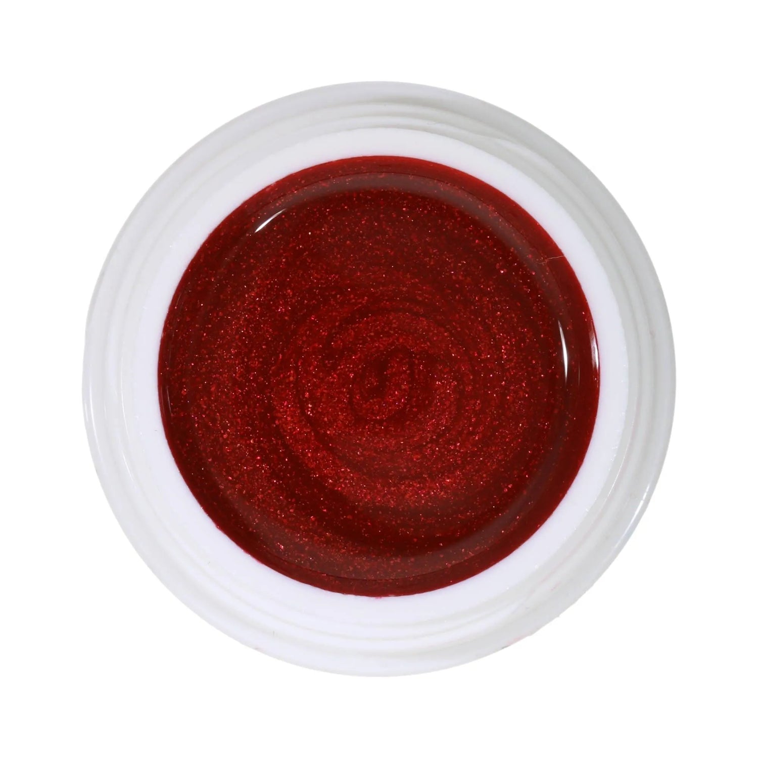 #189 Premium-EFFEKT Color Gel 5ml Kräftiges Rot mit ausgeprägtem rosa-rotem Perlglanz - MSE - The Beauty Company