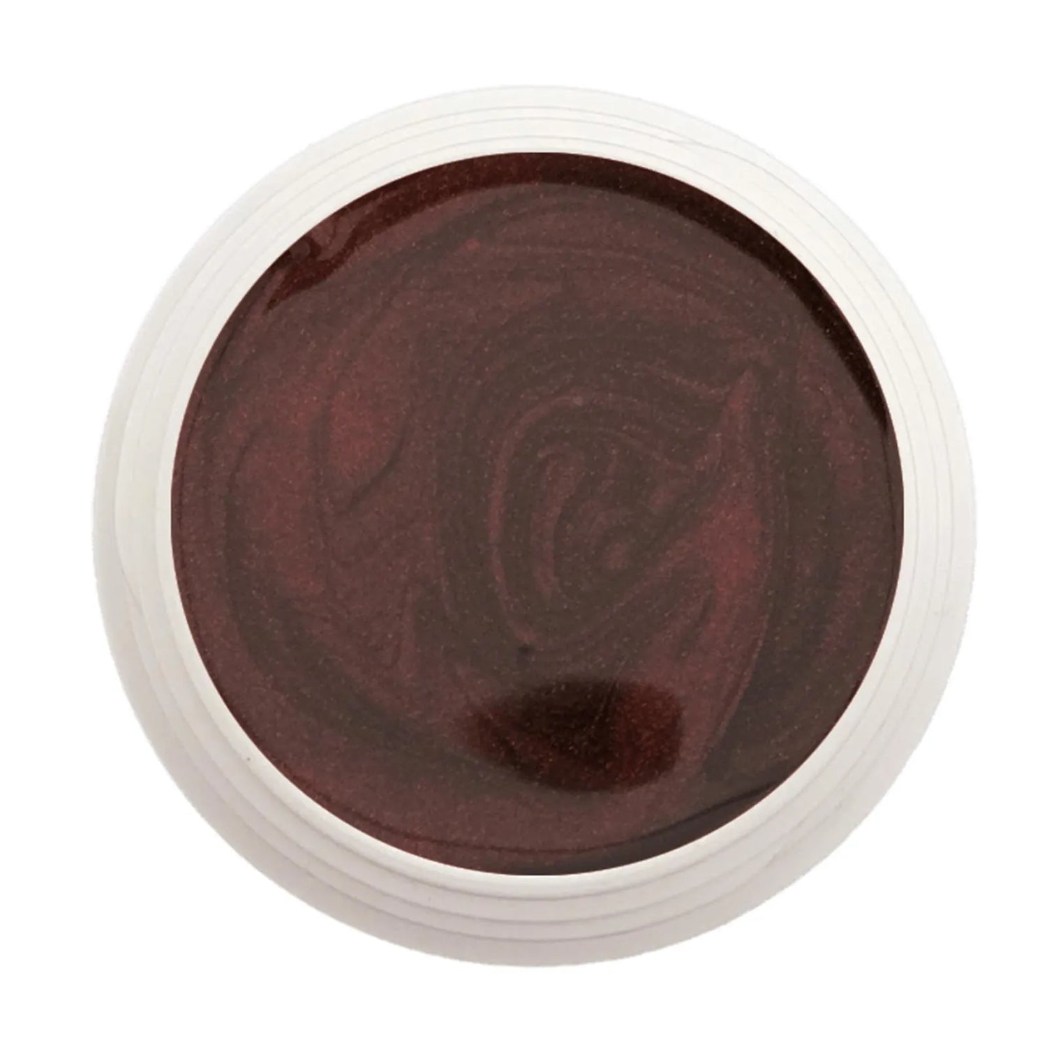 #191 Premium-EFFEKT Color Gel 5ml Schwarzrot mit dezentem rotem Perlglanz - MSE - The Beauty Company
