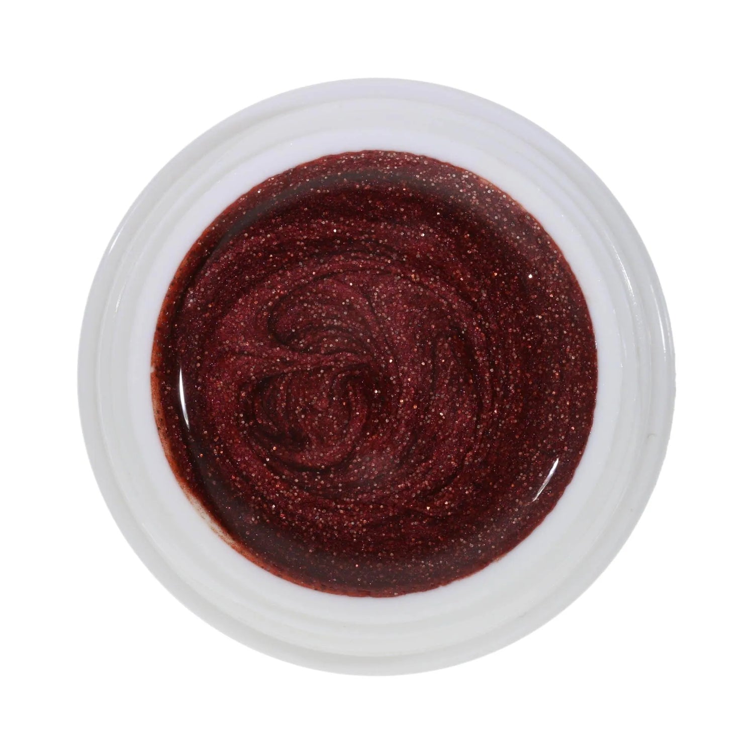 #194 Premium-GLITTER Color Gel 5ml Beerenrot mit Bronzeglitter - MSE - The Beauty Company