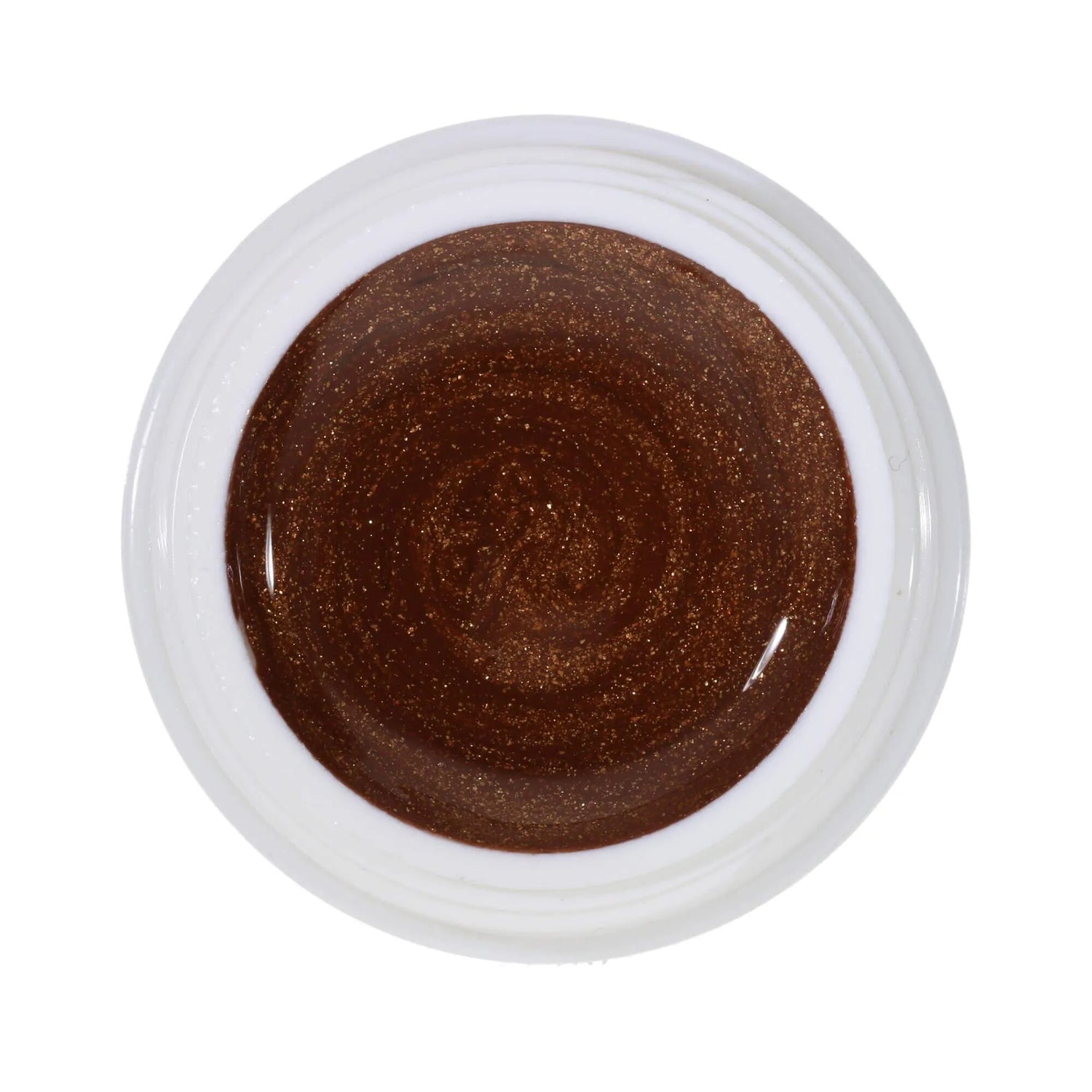 #210 Premium-EFFEKT Color Gel 5ml Goldbraun mit kräftigen Goldpartikeln - MSE - The Beauty Company