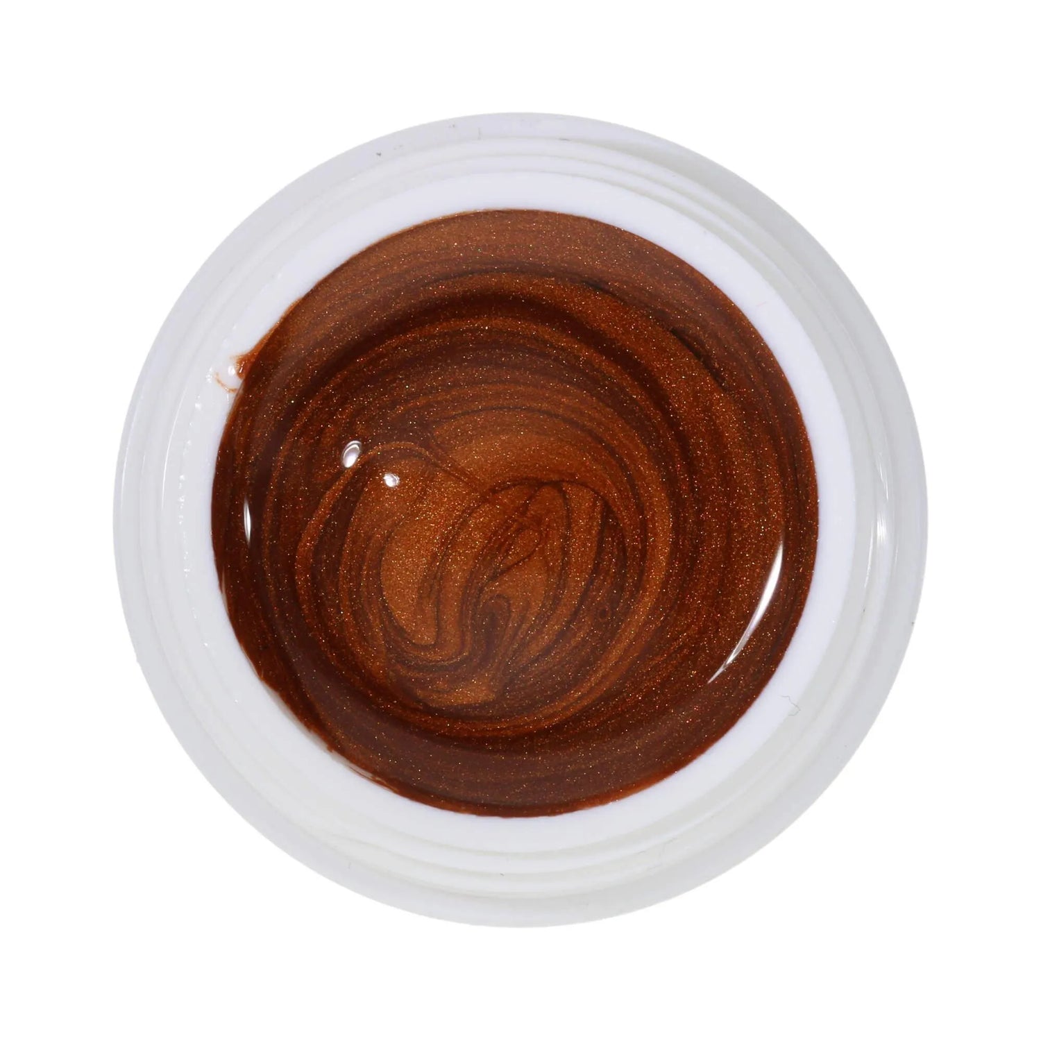 #211 Premium-EFFEKT Color Gel 5ml Dezent schimmerndes Kupferbraun - MSE - The Beauty Company