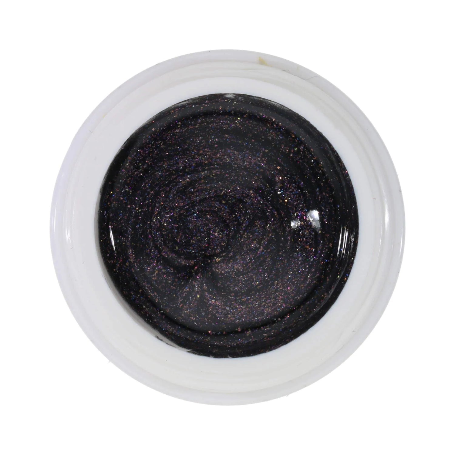 #214 Premium-EFFEKT Color Gel 5ml Dunkles Blaugrau mit ausgeprägtem Multicoloreffekt - MSE - The Beauty Company