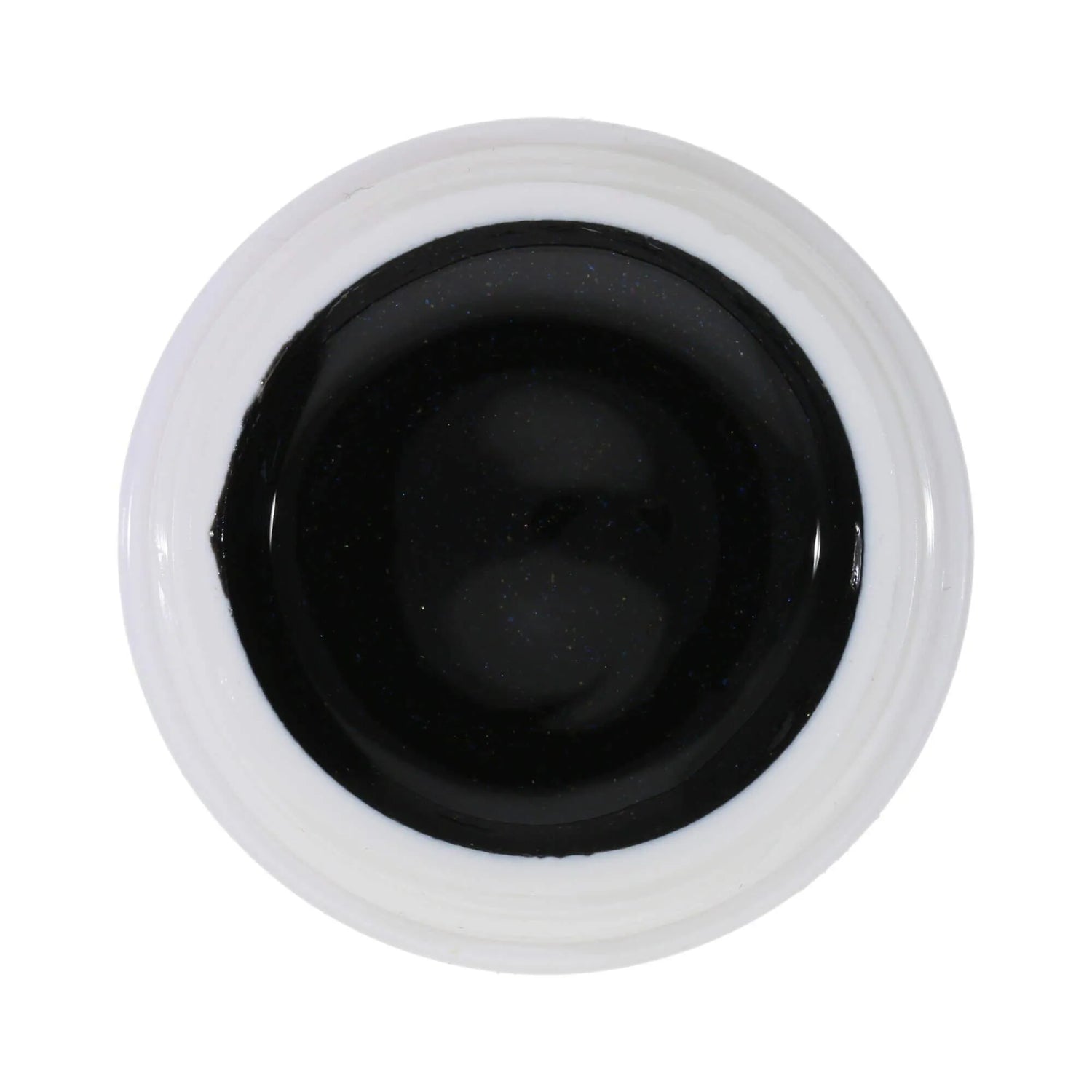 #216 Premium-EFFEKT Color Gel 5ml Schwarz mit Multicoloreffekt - MSE - The Beauty Company