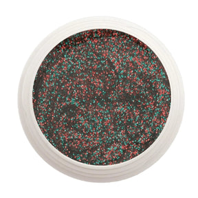 #224 Premium-GLITTER Color Gel 5ml Strahlender Weihnachtsglitter in Grün und Rot - MSE - The Beauty Company