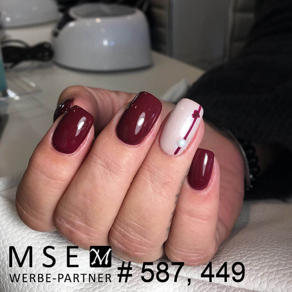 #449 Premium-EFFEKT Color Gel 5ml Beige mit blausilbernem Perlglanz - MSE - The Beauty Company