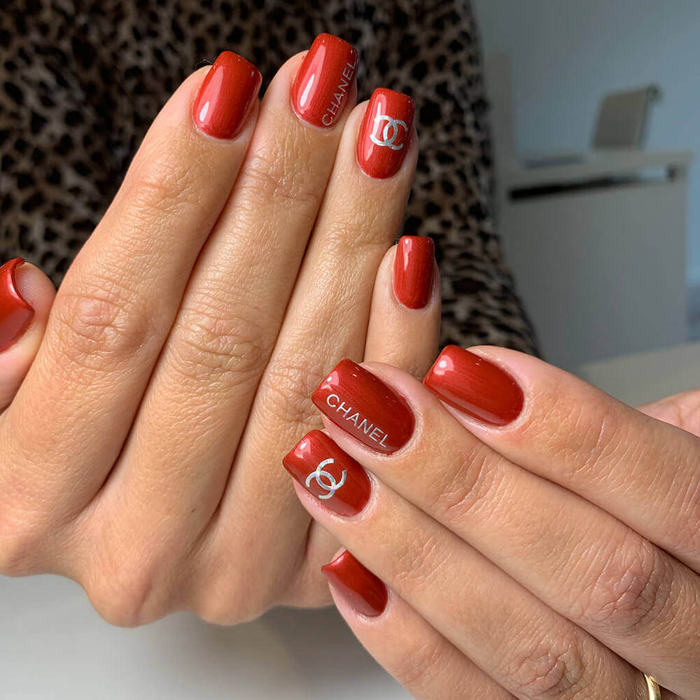 #454 Premium-EFFEKT Color Gel 5ml Ziegelrot mit dezentem Schimmer - MSE - The Beauty Company