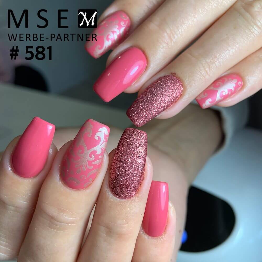 #581 Premium-EFFEKT Color Gel 5ml Pink - MSE - The Beauty Company