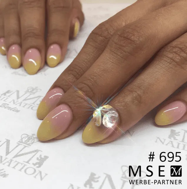 #695 Premium-PURE Color Gel 5ml Gelb - MSE - The Beauty Company