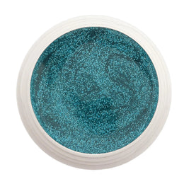 #725 Premium-GLITTER Color Gel 5ml Blaugrün