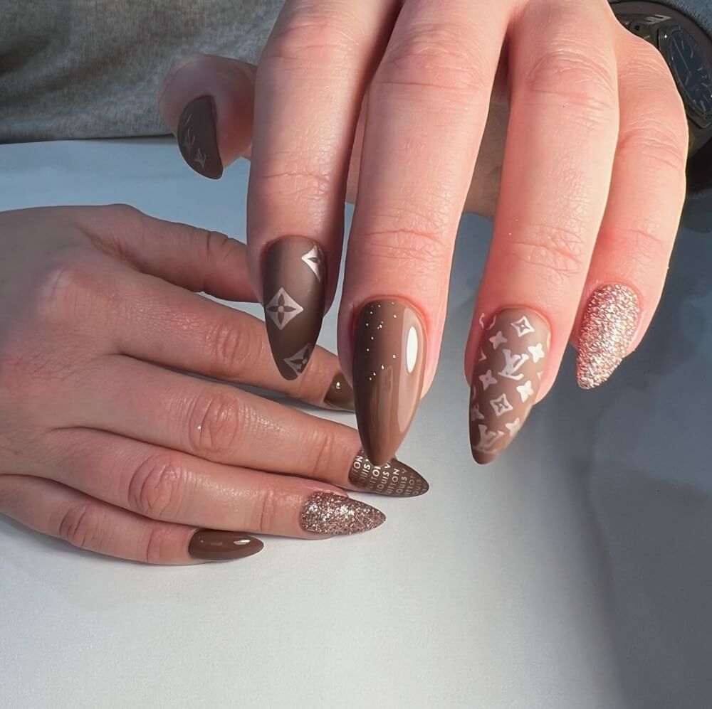 #808 Premium-PURE Color Gel 5ml Braun - MSE - The Beauty Company