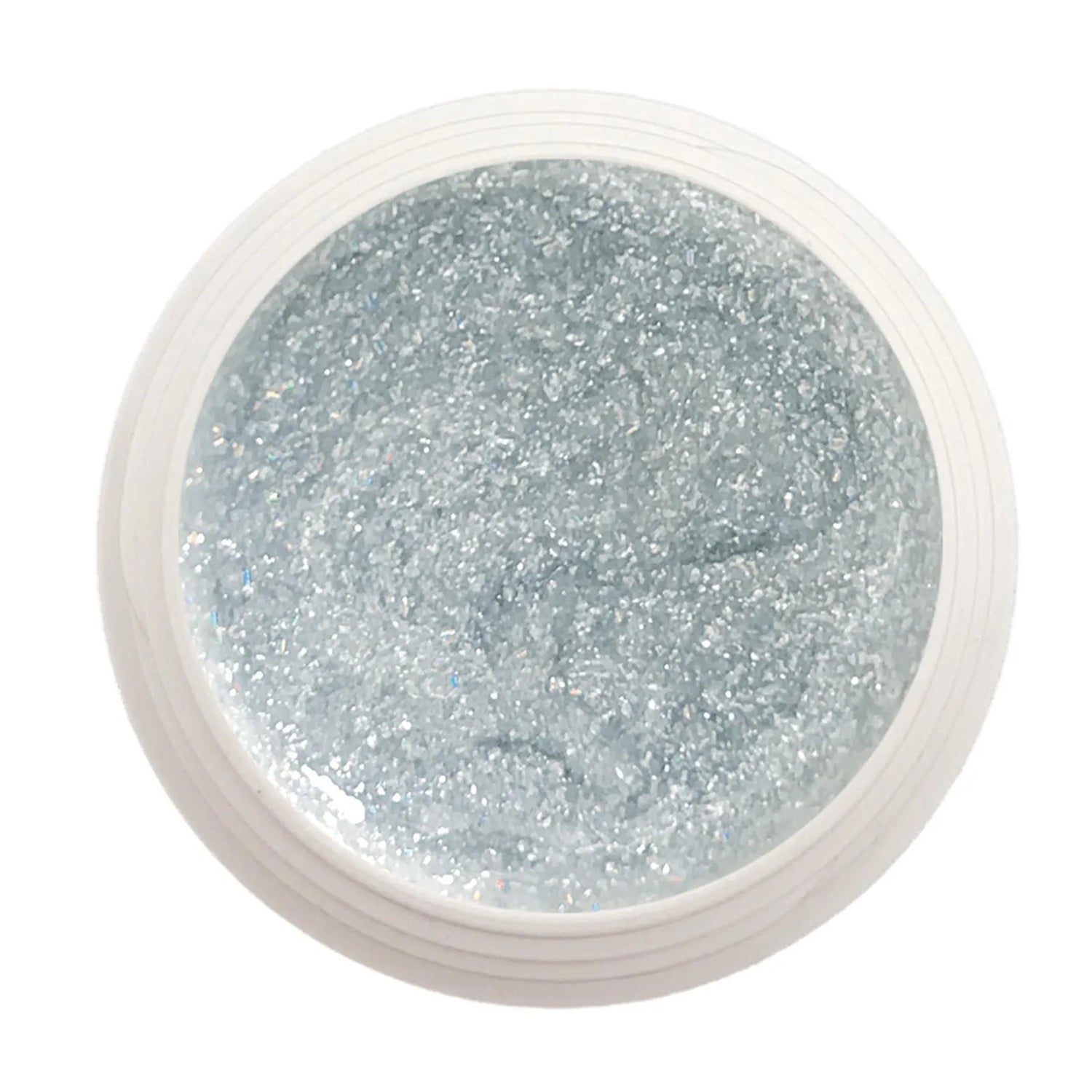 #809 Premium-GLITTER Color Gel 5ml Silber - MSE - The Beauty Company
