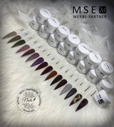 #814 Premium-GLITTER Color Gel 5ml Pink - MSE - The Beauty Company