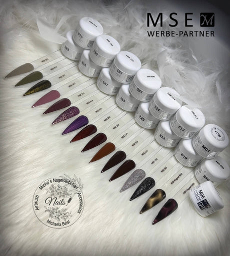 #814 Premium-GLITTER Color Gel 5ml Pink - MSE - The Beauty Company