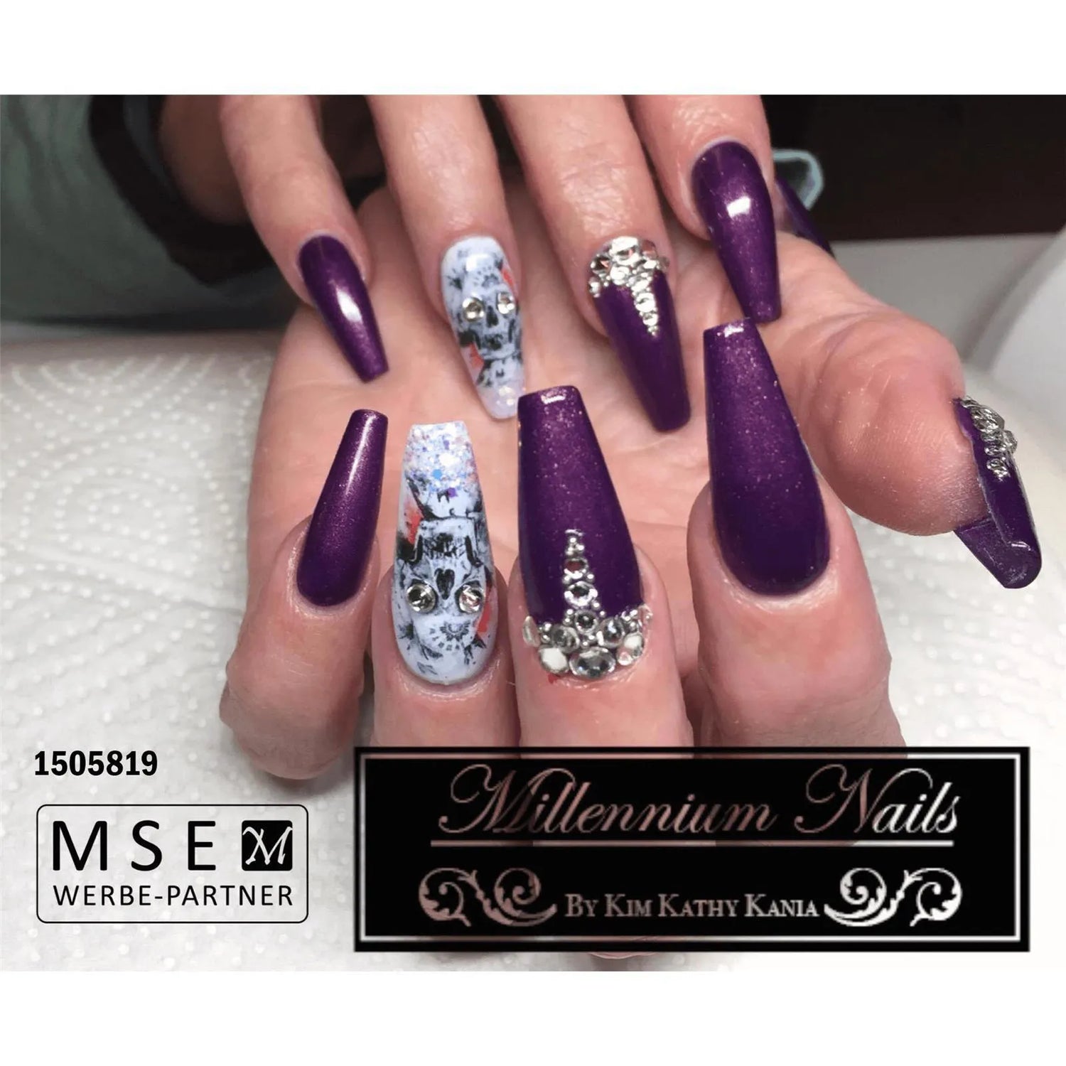 #819 Premium-EFFEKT Color Gel 5ml Violett - MSE - The Beauty Company