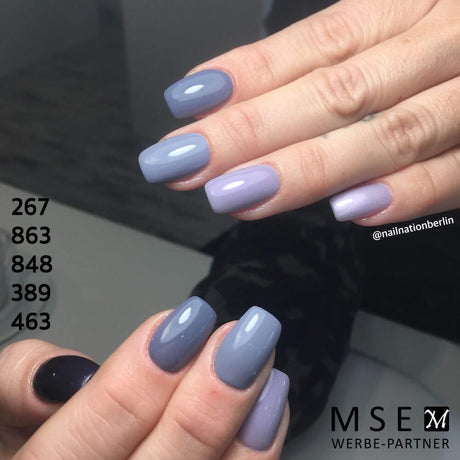 #848 Premium-PURE Color Gel 5ml Grau - MSE - The Beauty Company