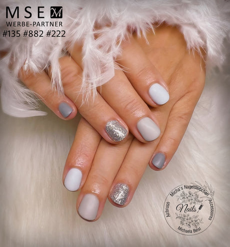 #882 Premium-PURE Color Gel 5ml Grau - MSE - The Beauty Company