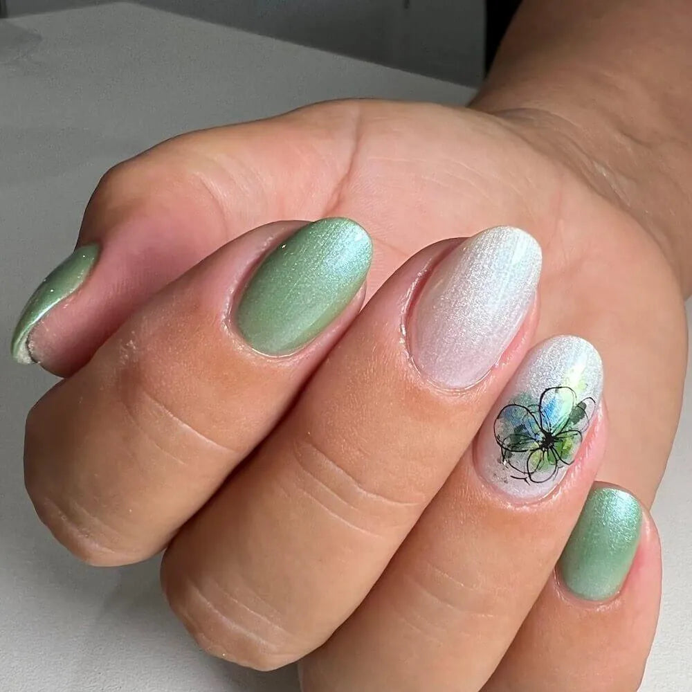 #P-03 Mother of Pearl EFFEKT Color Gel 5ml Weiss - MSE - The Beauty Company