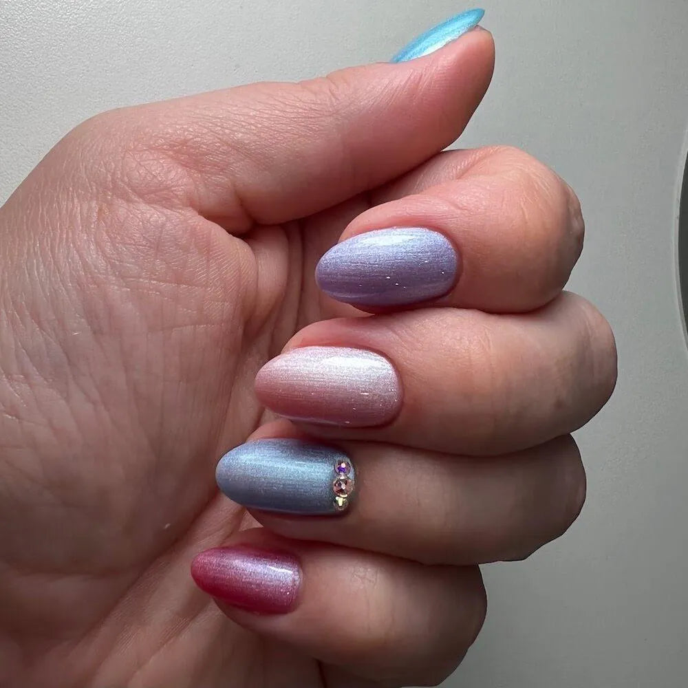 #P-07 Mother of Pearl EFFEKT Color Gel 5ml Blaugruen - MSE - The Beauty Company