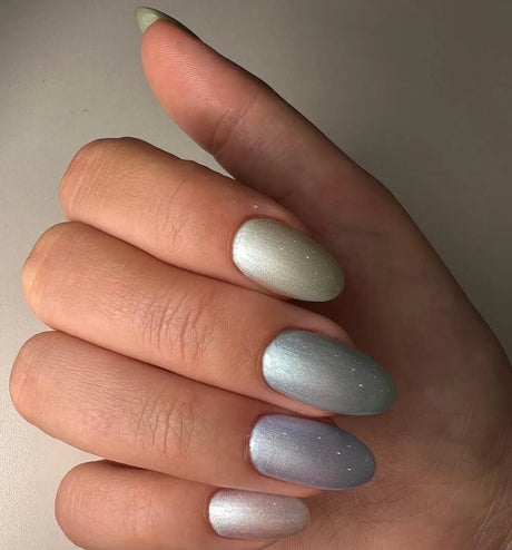 #P-07 Mother of Pearl EFFEKT Color Gel 5ml Blaugruen - MSE - The Beauty Company