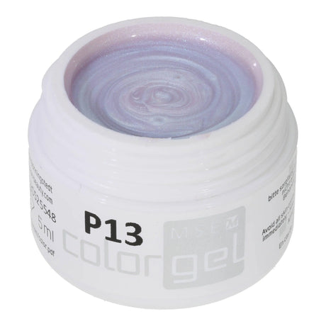 #P-13 Mother of Pearl EFFEKT Color Gel 5ml Weiss - MSE - The Beauty Company