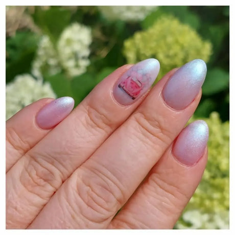 #P-13 Mother of Pearl EFFEKT Color Gel 5ml Weiss - MSE - The Beauty Company