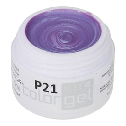 #P-21 Mother of Pearl EFFEKT Color Gel 5ml Violett