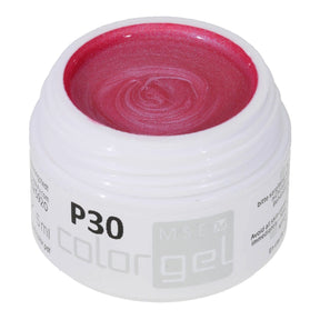 #P-30 Mother of Pearl EFFEKT Color Gel 5ml Pink - MSE - The Beauty Company