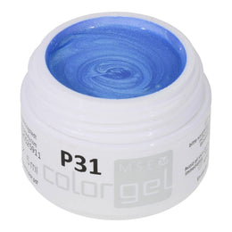 #P-31 Mother of Pearl EFFEKT Color Gel 5ml Blau