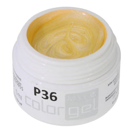 #P-36 Mother of Pearl EFFEKT Color Gel 5ml Gelb