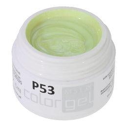 #P-53 Mother of Pearl EFFEKT Color Gel 5ml Gelb
