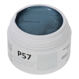 #P-57Mother of Pearl EFFEKT Color Gel 5ml Grau