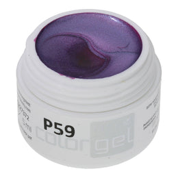 #P-59Mother of Pearl EFFEKT Color Gel 5ml Violett