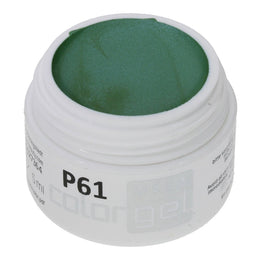 #P-61Mother of Pearl EFFEKT Color Gel 5ml Grün