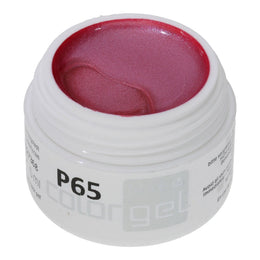 #P-65Mother of Pearl EFFEKT Color Gel 5ml Rot