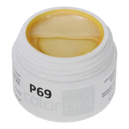 #P-69Mother of Pearl EFFEKT Color Gel 5ml Gelb